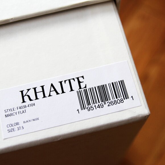BNWT AW24 KHAITE MARCY FLAT 37.5 - Picture 7 of 11